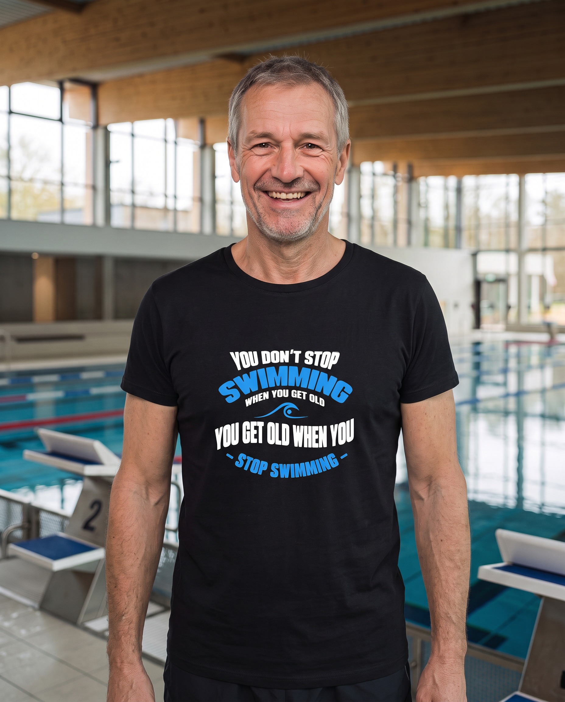 Don't Stop Swimming - Shirt | Masters Collection