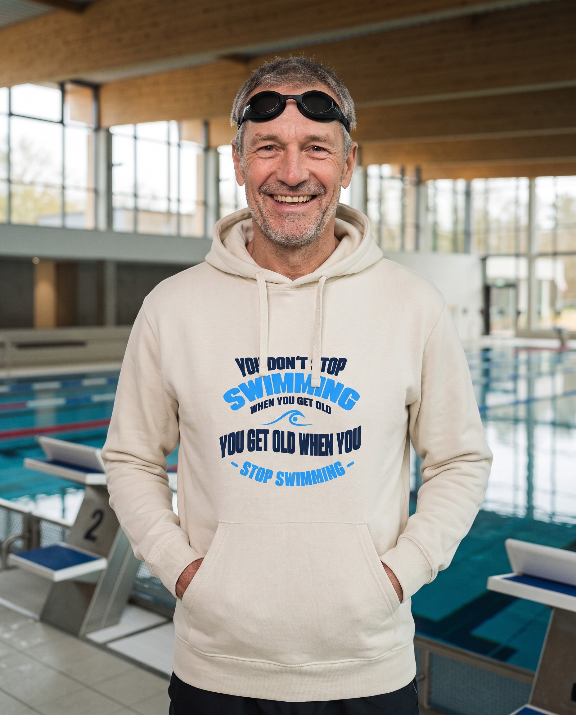Don't Stop Swimming - Hoodie | Masters Collection