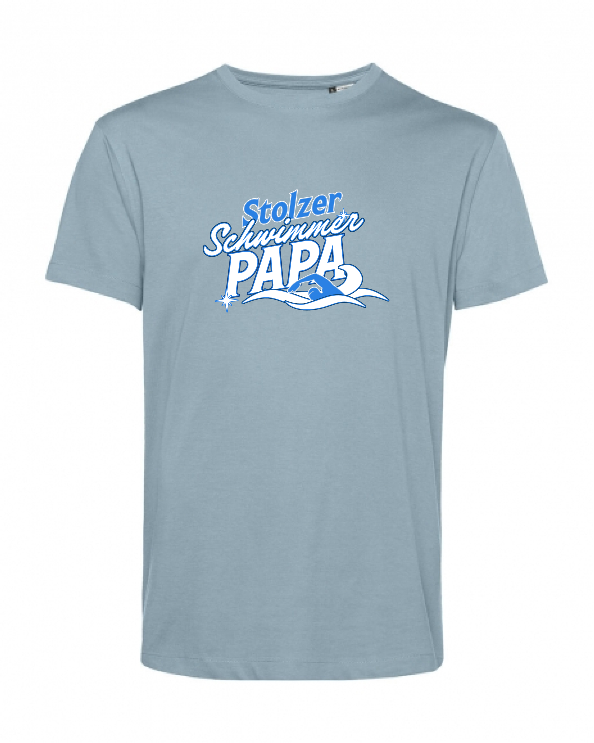 Stolzer Schwimmer Papa - Shirt | Schwimmer Mamas & Papas Kollektion