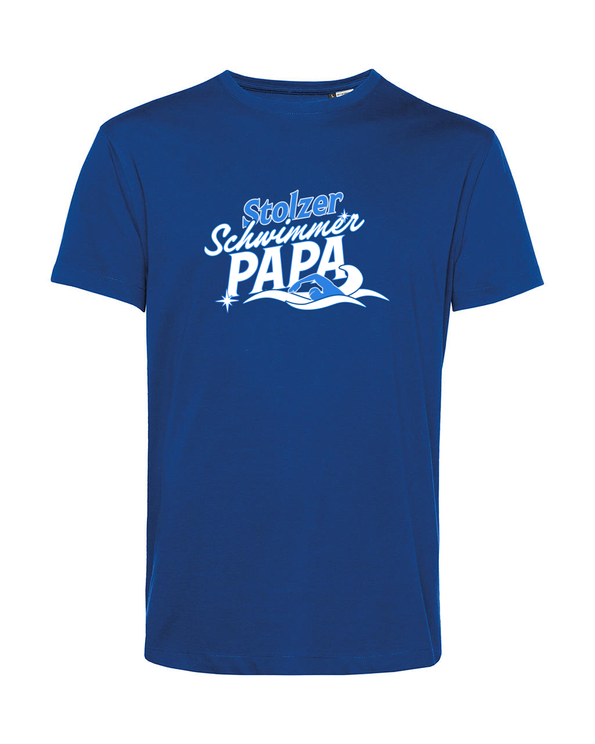 Stolzer Schwimmer Papa - Shirt | Schwimmer Mamas & Papas Kollektion