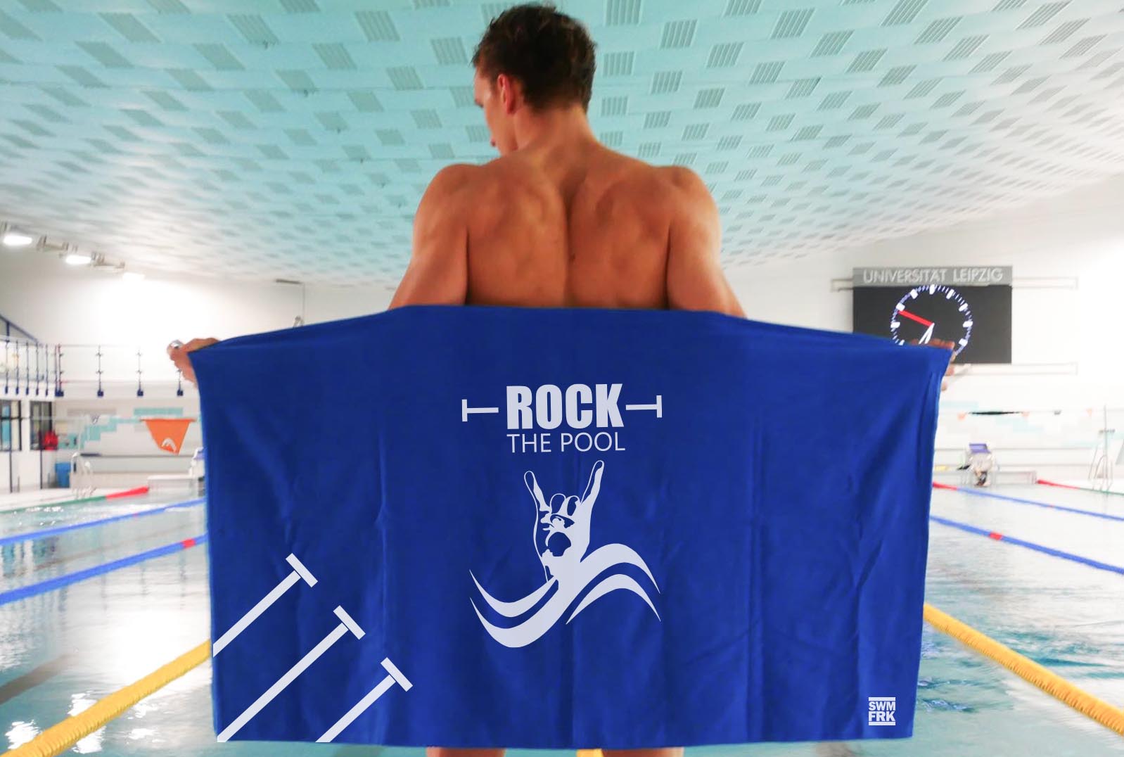 Mikrofaser Handtuch "ROCK THE POOL" | microfiber