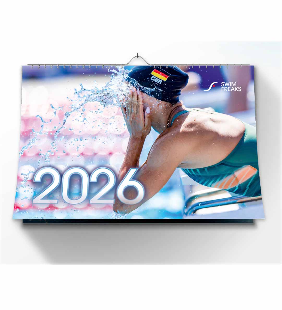 Der Schwimm-Kalender 2026 | Limitierte Auflage